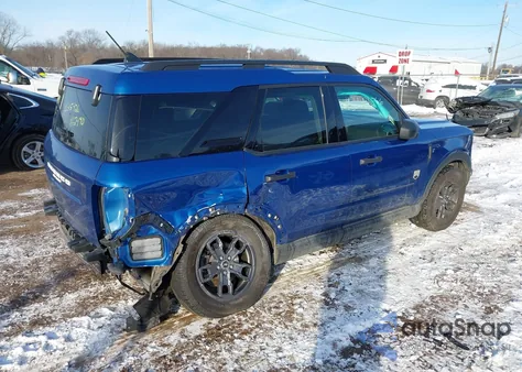 2024 Ford Bronco Sport Big Bend z USA, uszkodzony, nr VIN 3FMCR9B68RRE85926